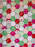 "Quilt As You go" Template - 3 1/2" Hexagon