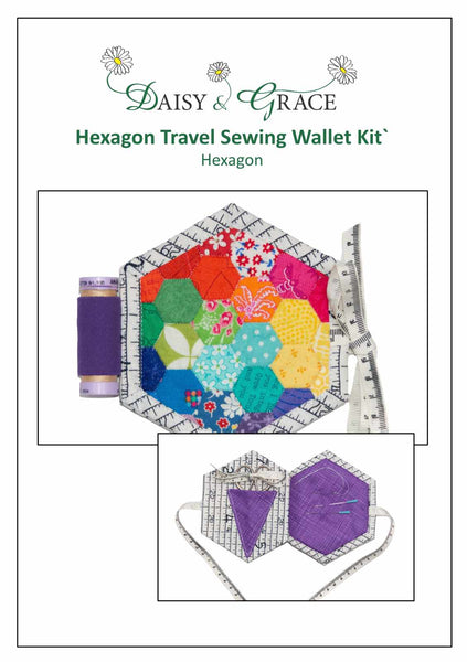 Hexagon Travel Sewing Wallet - Hexagon