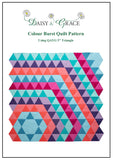 Colour Burst Quilt Pattern