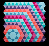 Colour Burst Quilt Pattern