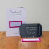 'Quilt As You Go' Rectangle Template - 5" x 2 1/2"