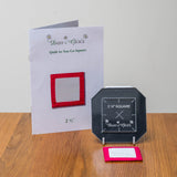 "Quilt As You Go" Template - 2 1/2" Square