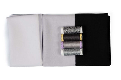 Fat Quarter Thread Bundle - Black & White