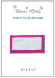 Log Cabin Quilt Kit- using 5" x 2 1/2" Rectangle and Square