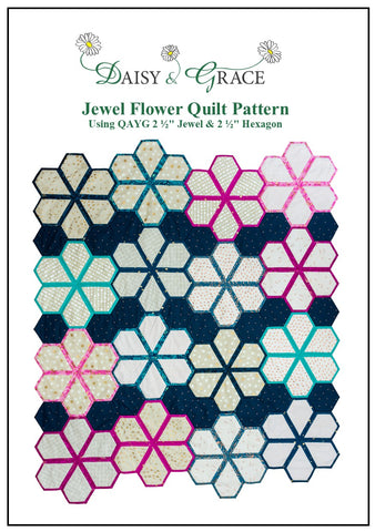 Jewel Flower Quilt Pattern