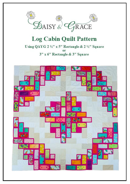 Log Cabin Quilt Pattern