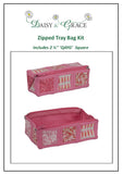 2 1/2" Square Tray bag - Liberty Pink