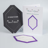 ‘QAYG’ 3" Honeycomb/Square Template Bundle