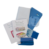 2 1/2" Square Tray bag - Liberty Blue