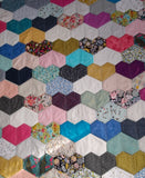 2 1/2" Jewel Heart Quilt Pattern