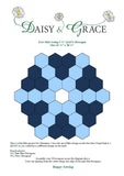 "Quilt As You go" Template - 3 1/2" Hexagon