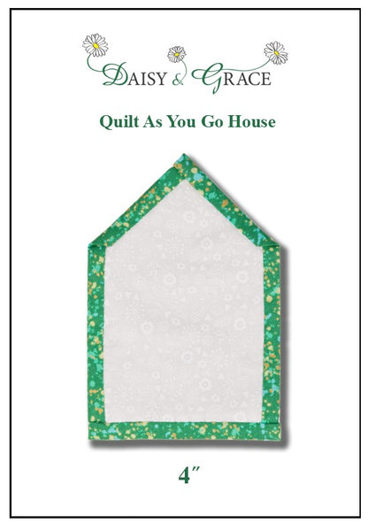 "Quilt As You go" Template - 4" House