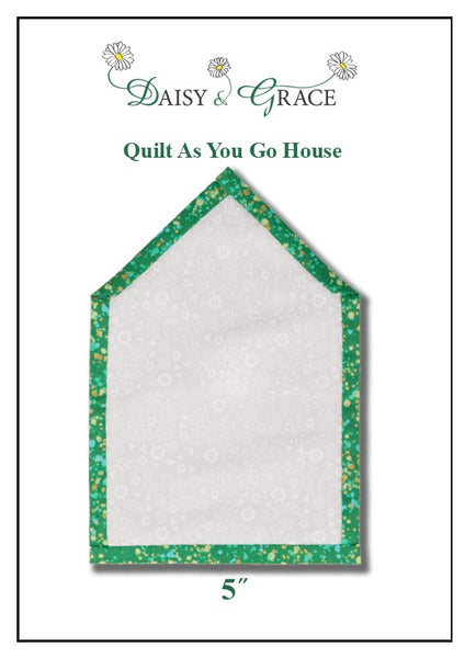 "Quilt As You go" Template - 5" House