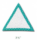 "Quilt As You Go" Template - 3 1/2" Triangle