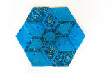 Star in a Hexagon- Set of 3 templates- 1¼"
