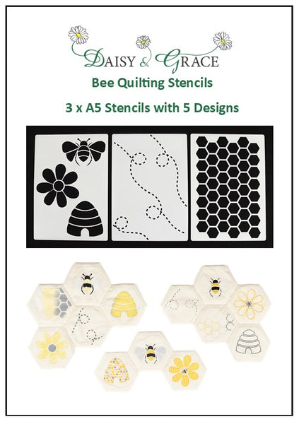 Daisy & Grace Bee Stencils