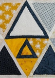 "Quilt As You Go" Template - 2 1/2" Triangle