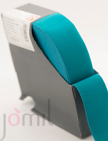 38mm Soft Elastic Turquoise